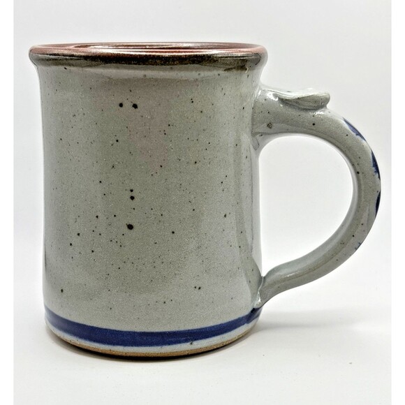 Dan Harvey Salt Glazed Pottery Coffee Mug Cup RIDGEIELD CT Used - Picture 3 of 10